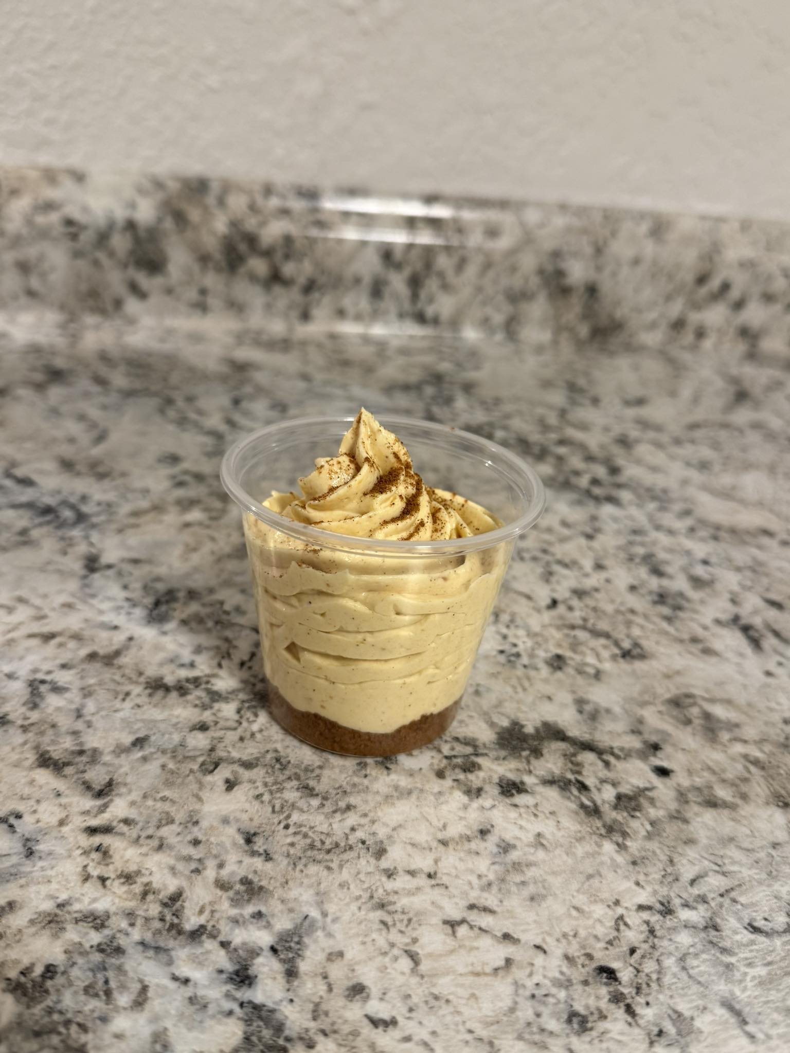 Pumpkin Cream Cheesecake Cup